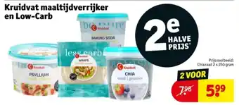 Kruidvat Kruidvat maaltijdverrijker en Low Carb aanbieding