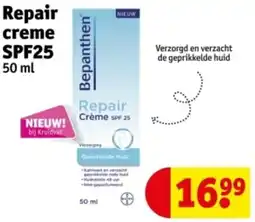 Kruidvat Repair Creme SPF25 aanbieding