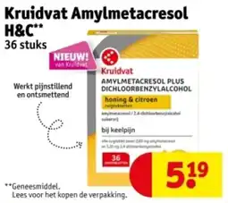 Kruidvat Kruidvat Amylmetacresol H&C aanbieding