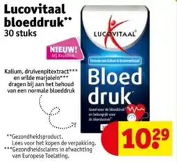 Kruidvat Lucovitaal bloeddruk aanbieding