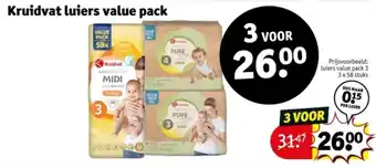Kruidvat Kruidvat Luiers value pack aanbieding