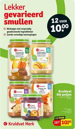 Kruidvat Kruidvat bio potjes aanbieding