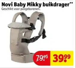 Kruidvat Novi Baby Mikky buikdrager aanbieding