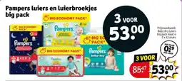 Kruidvat Pampers luiers en luierbroekjes big pack aanbieding