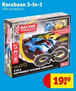 Kruidvat Racebaan 3-in-1 aanbieding