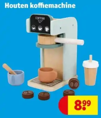 Kruidvat Houten koffiemachine aanbieding