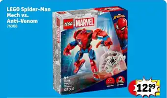 Kruidvat LEGO Spider-Man Mech vs. Anti-Venom aanbieding