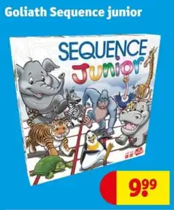 Kruidvat Goliath Sequence junior aanbieding