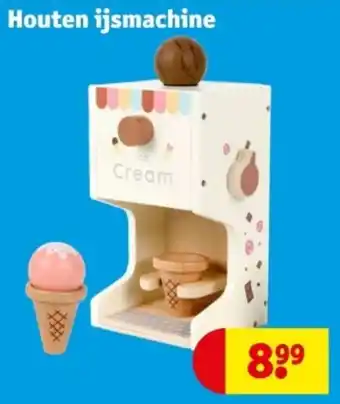Kruidvat Houten ijsmachine aanbieding