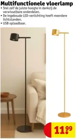 Kruidvat Multifunctionele vloerlamp aanbieding