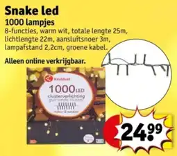 Kruidvat Snake led aanbieding