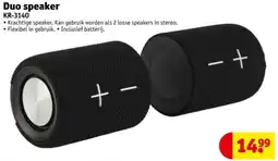 Kruidvat Duo speaker KR-3140 aanbieding