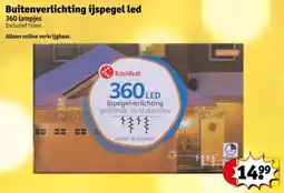 Kruidvat Buitenverlichting ijspegel led aanbieding