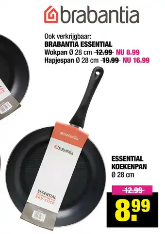 Big Bazar Brabantia Essential Koekenpan 28cm aanbieding