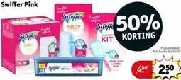 Kruidvat Swiffer Pink aanbieding