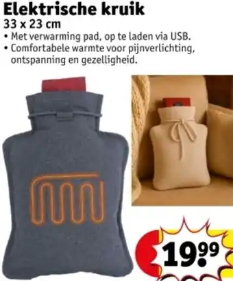Kruidvat Elektrische kruik aanbieding