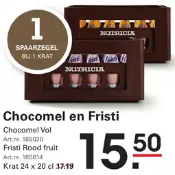 Sligro Chocomel en Fristi aanbieding