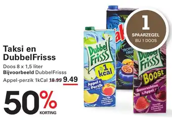 Sligro Taksi en DubbelFrisss aanbieding