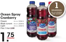Sligro Ocean Spray Cranberry aanbieding