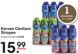 Sligro Karvan Cévitam Siropen aanbieding
