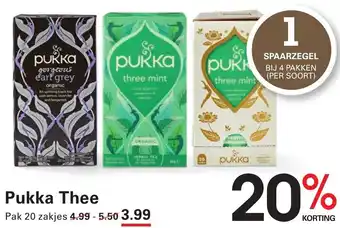 Sligro Pukka Thee aanbieding