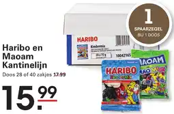 Sligro Haribo en Maoam Kantinelijn aanbieding