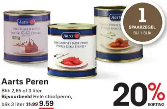 Sligro Aarts Peren aanbieding