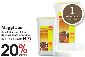 Sligro Maggi Jus aanbieding