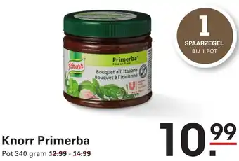 Sligro Knorr Primerba aanbieding