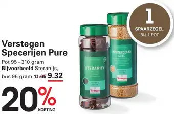 Sligro Verstegen Specerijen Pure aanbieding