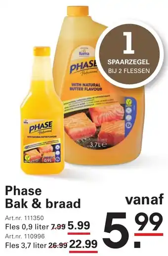 Sligro Phase Bak & braad aanbieding