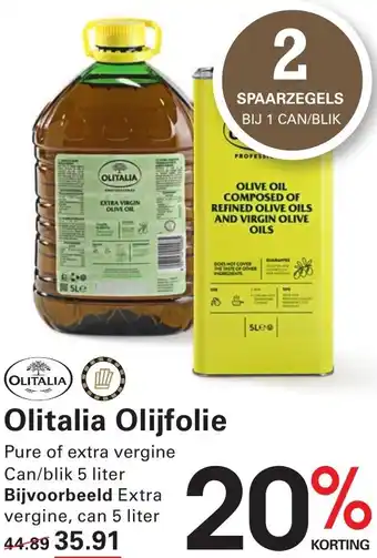 Sligro Olitalia Olijfolie aanbieding