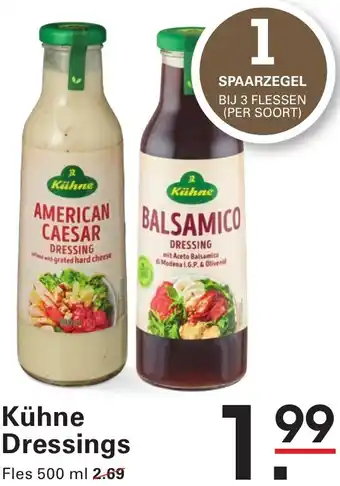 Sligro Kühne Dressings aanbieding