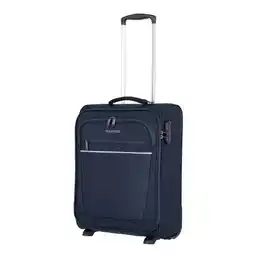 Amazon Travelite Cabin 2w boordtrolley koffer, 52 cm, marineblauw, 52 cm, koffer aanbieding