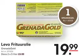 Sligro Levo Frituurolie aanbieding