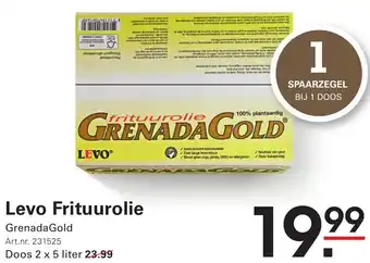 Sligro Levo Frituurolie aanbieding