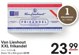 Sligro Van Lieshout XXL frikandel aanbieding