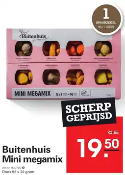 Sligro Buitenhuis Mini megamix aanbieding