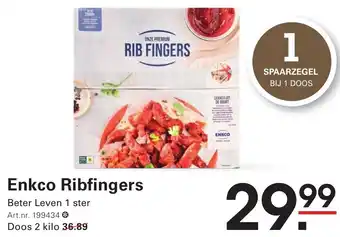 Sligro Enkco Ribfingers aanbieding