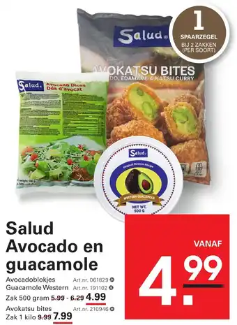 Sligro Salud Avocado en guacamole aanbieding