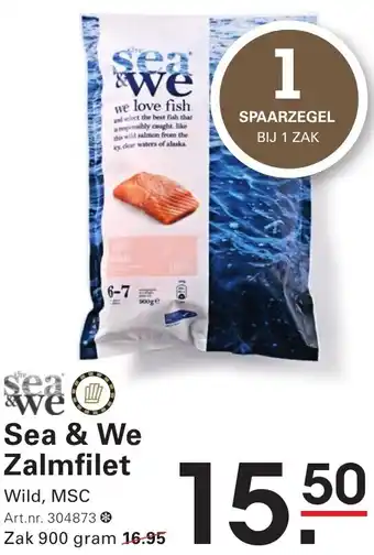 Sligro Sea & We Zalmfilet aanbieding