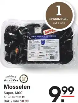 Sligro Mosselen aanbieding