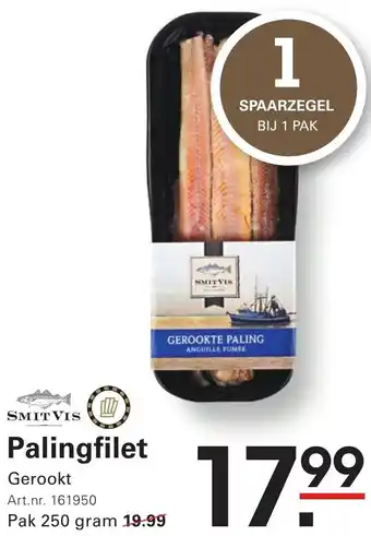 Sligro Palingfilet aanbieding