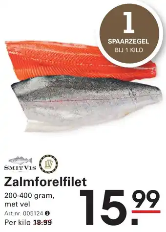 Sligro Zalmforelfilet aanbieding