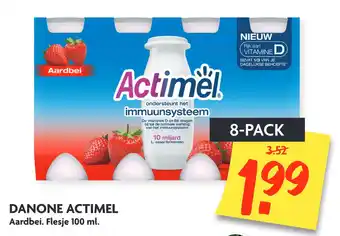 Dekamarkt DANONE ACTIMEL 100ml aanbieding