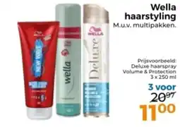 Trekpleister Wella haarstyling aanbieding