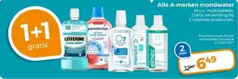 Trekpleister Alle A-merken mondwater aanbieding