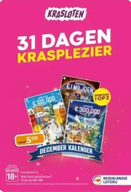 Trekpleister Krasloten aanbieding
