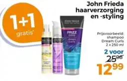 Trekpleister John Frieda haarverzorging en styling aanbieding