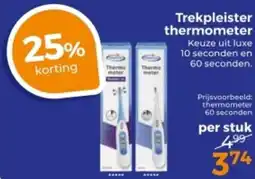 Trekpleister Trekpleister thermometer aanbieding